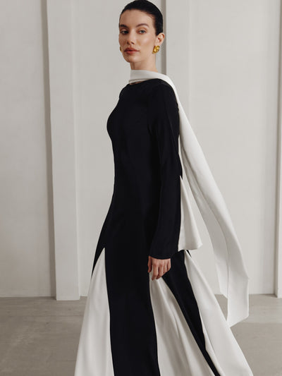 Knitted Maxi Elbise