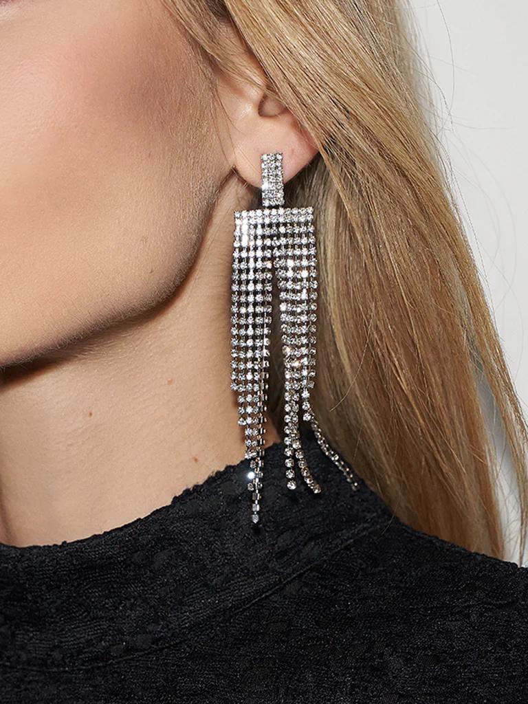 Crystal Cascades Earring