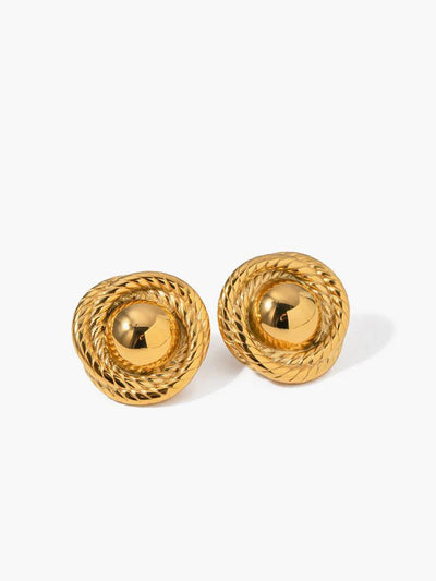 Threaded Loops Earring