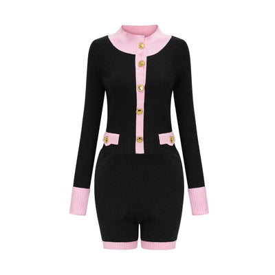 Ondinea Siyah Örme Set