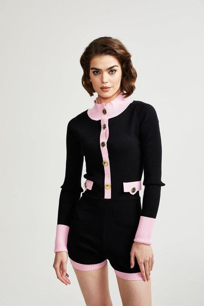 Ondinea Siyah Örme Set