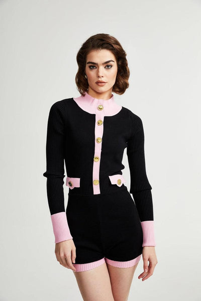 Ondinea Siyah Örme Set