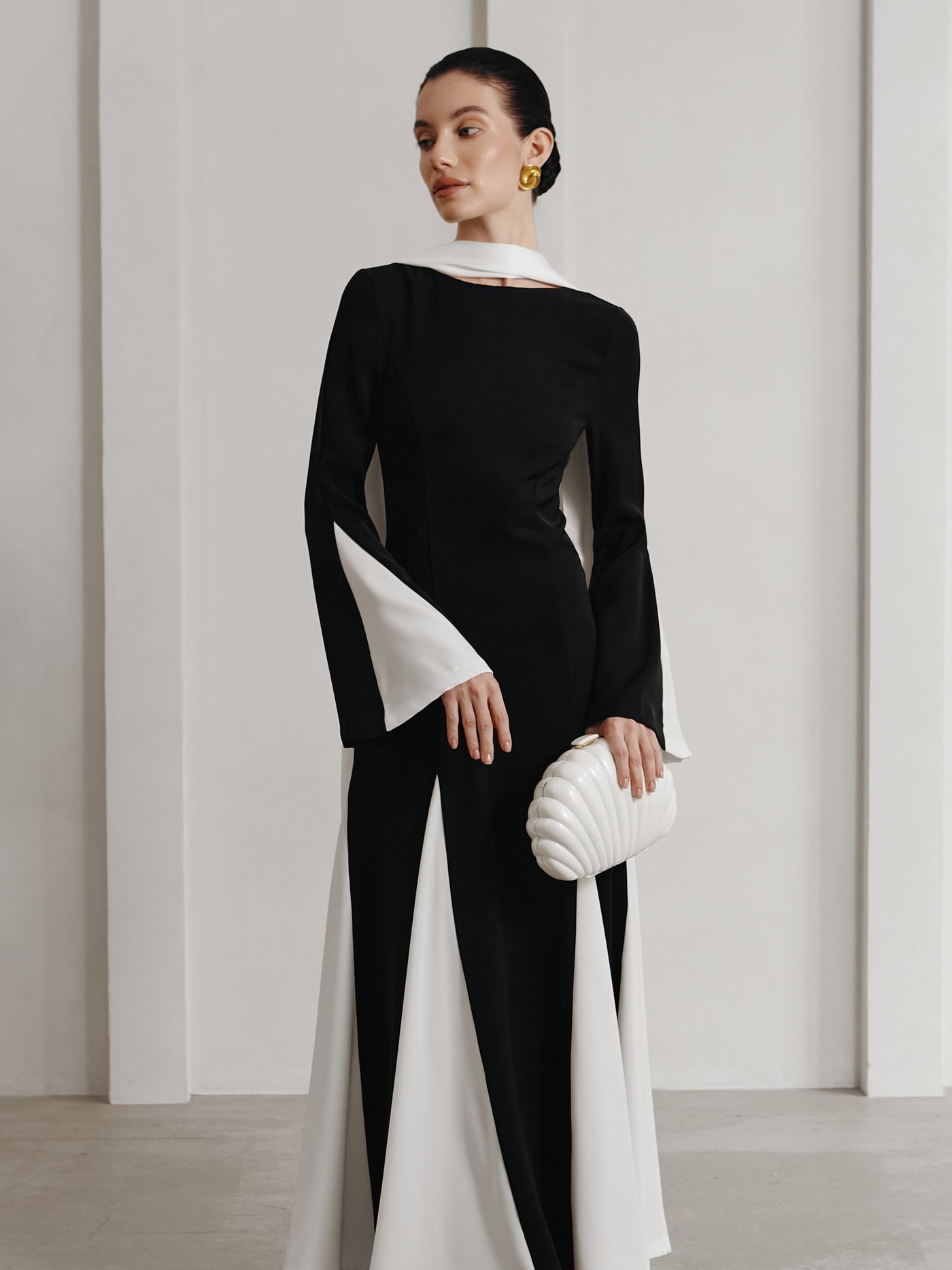 Knitted Maxi Elbise