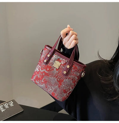 Crimson Charm Bag